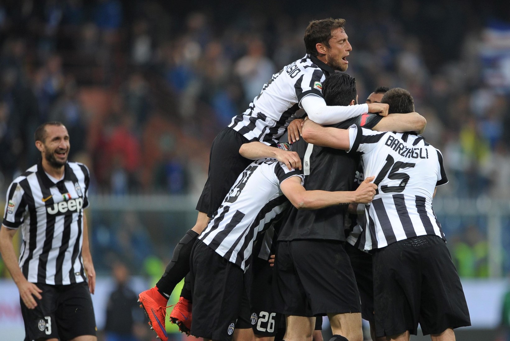 VIDEO ja GALERII: Torino Juventus krooniti neljandat aastat järjest Itaalia meistriks