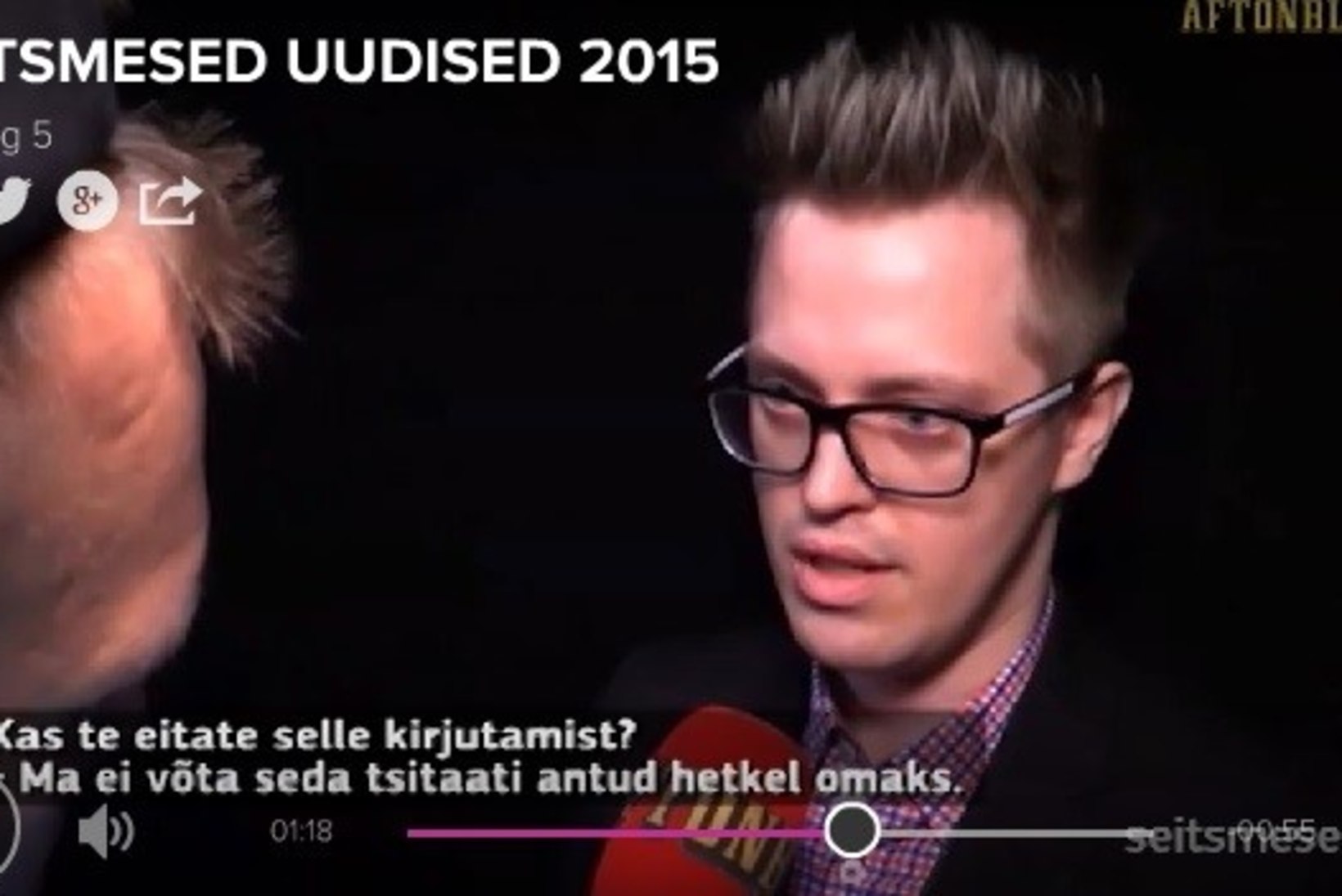 TV3 VIDEO: Skandaal Eurovisioonil: eestlast süüdistatakse Rootsi loo laimamises