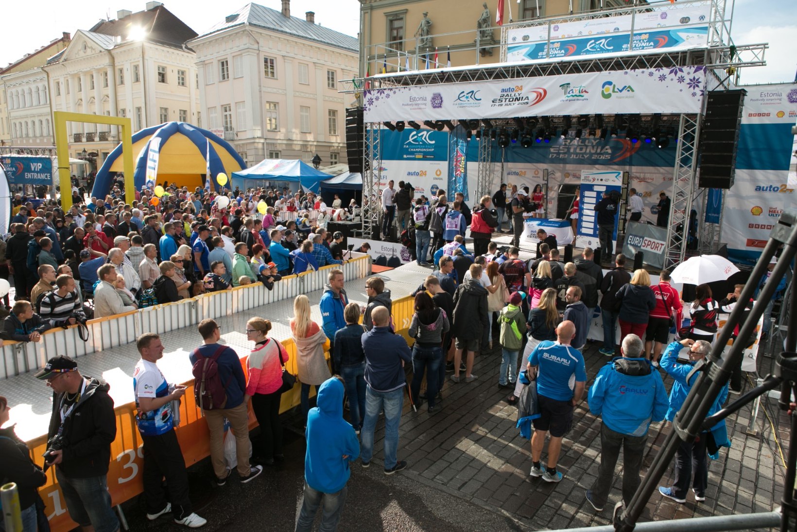GALERII | Rally Estonia meeleolukas stardipoodium