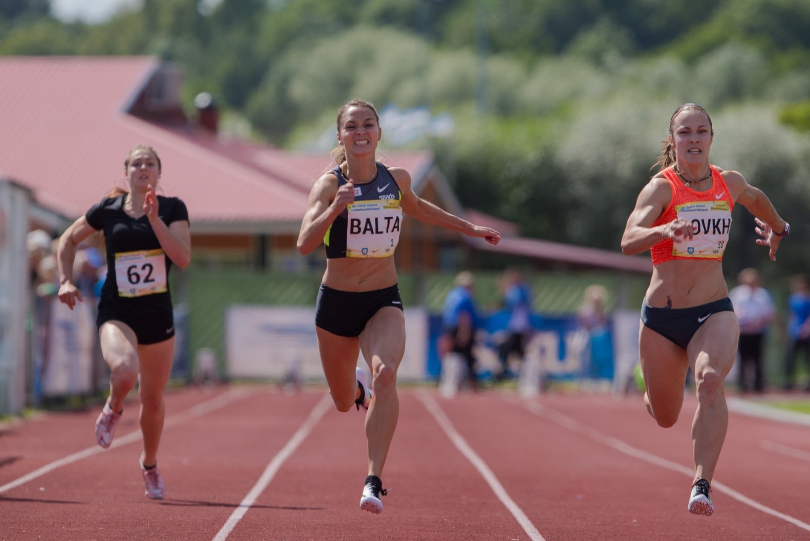Peaaegu 100 m jooksu Eesti rekordit parandanud Ksenija Balta: aeg üllatas ja annab enesekindlust