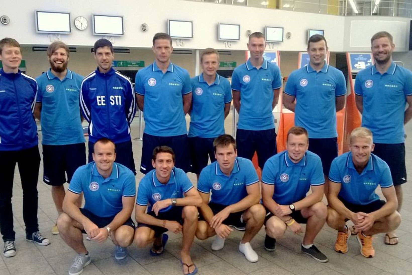 Rannajalgpallikoondis sõitis tugevale turniirile Valgevenesse