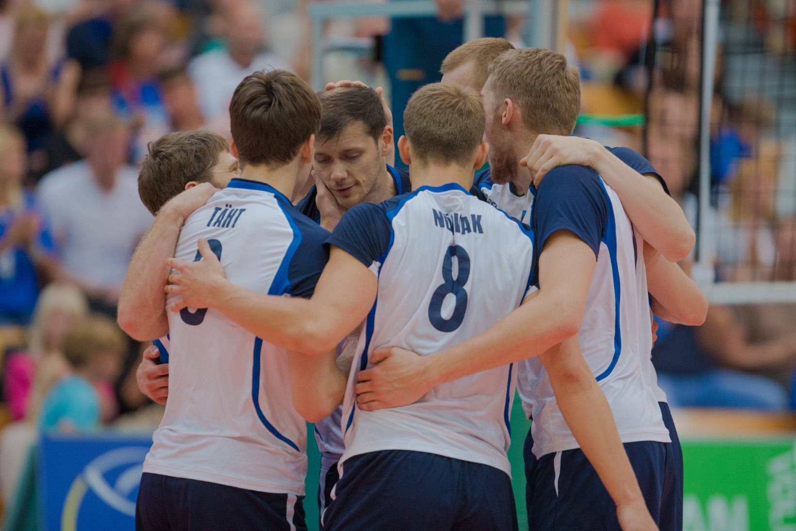 Eesti võrkpallikoondis võitis kaotusseisust Austria