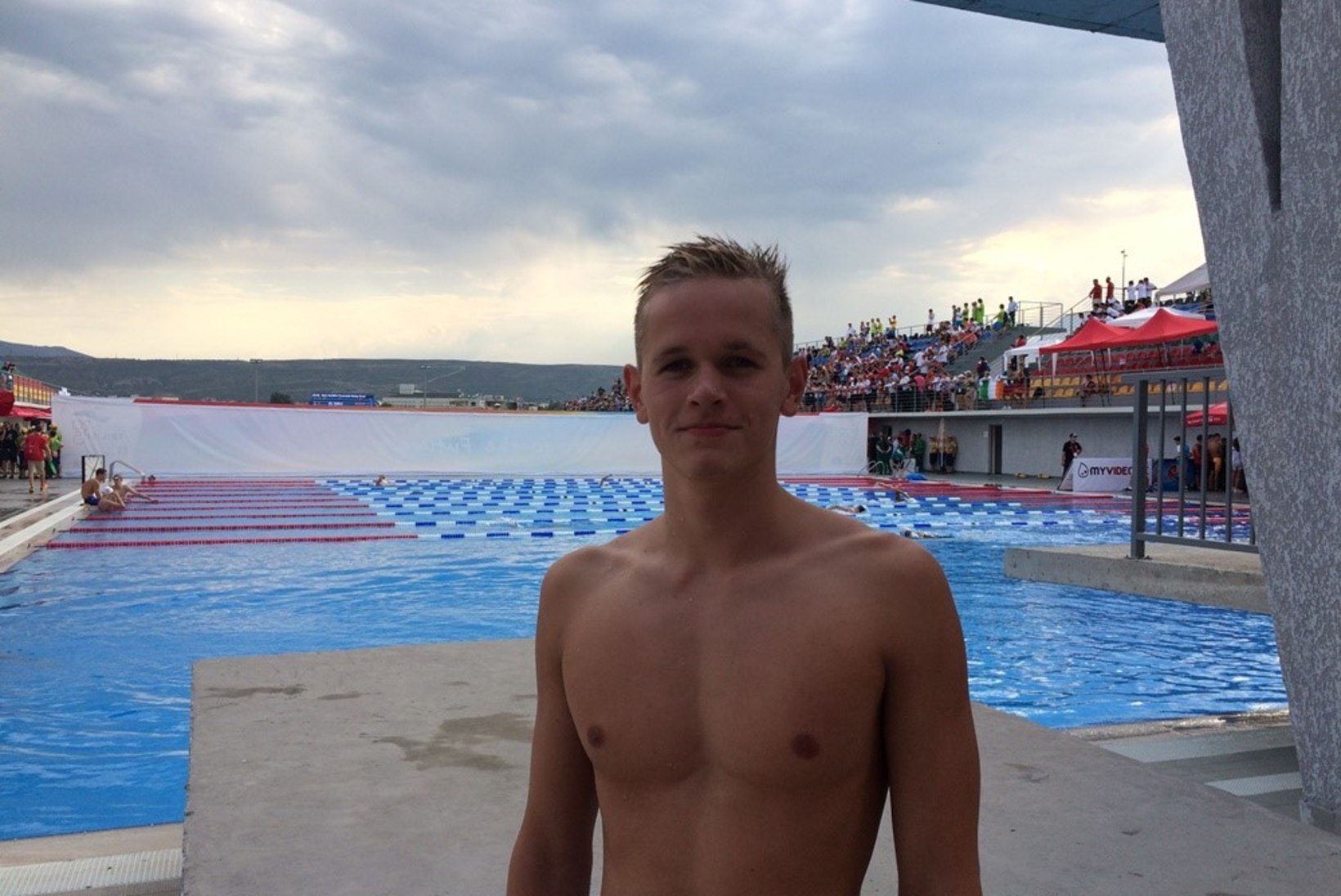 Teise ajaga noorte olümpiafestivali finaali pääsenud ujumistalent Kregor Zirk: varu on
