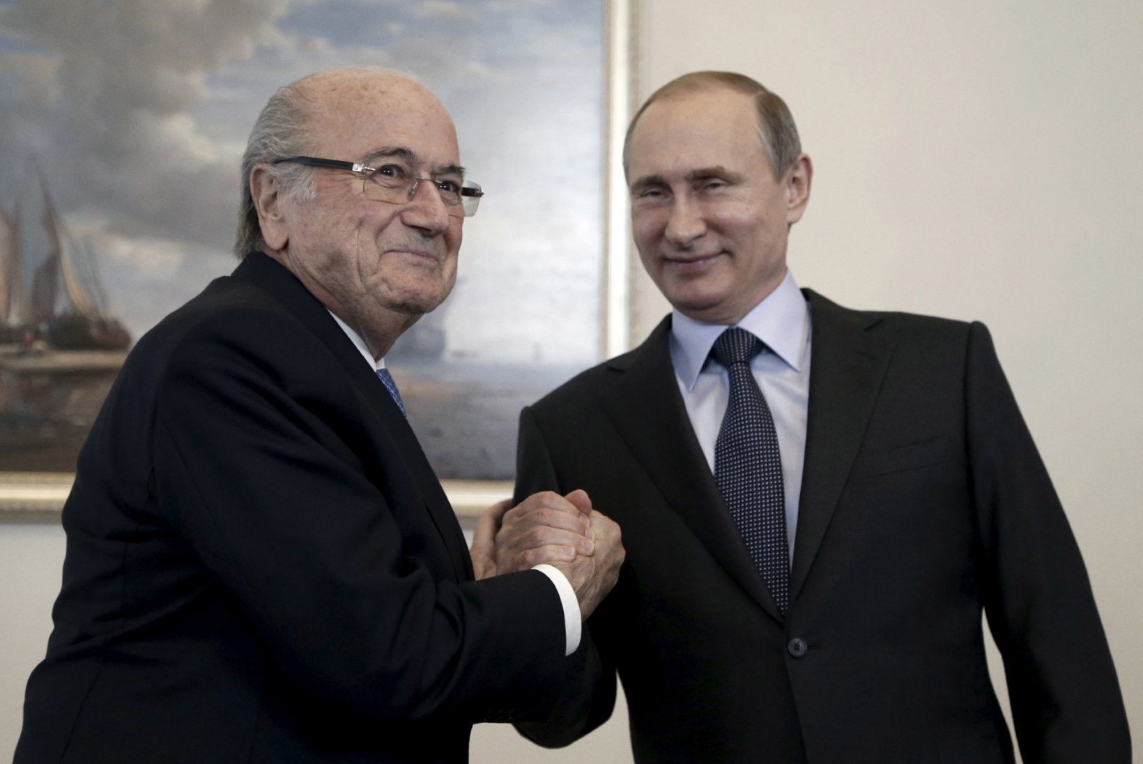Putin: Blatter väärib Nobeli preemiat