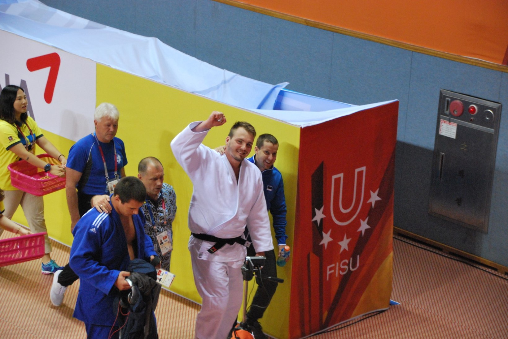 Judoka Juhan Mettis jõudis tervisehädade kiuste universiaadil finaali