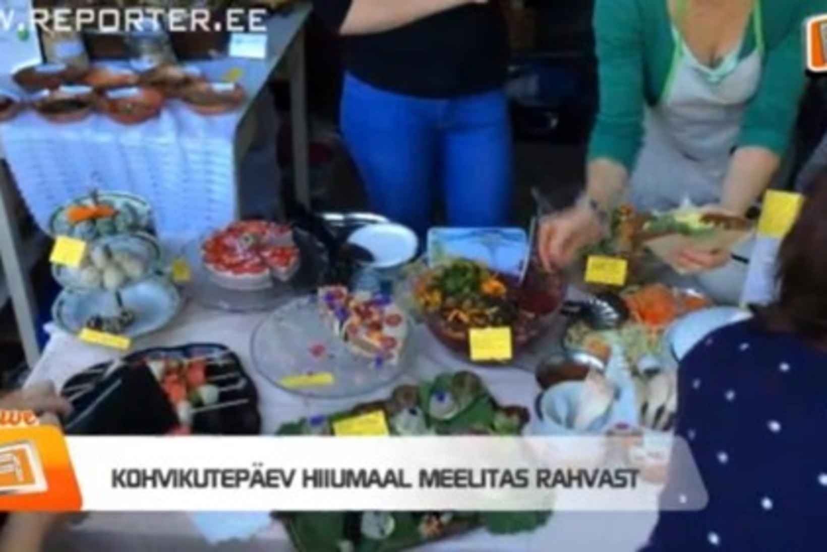 "REPORTERI" VIDEO | Kohvikutepäev Hiiumaal meelitas rahvast
