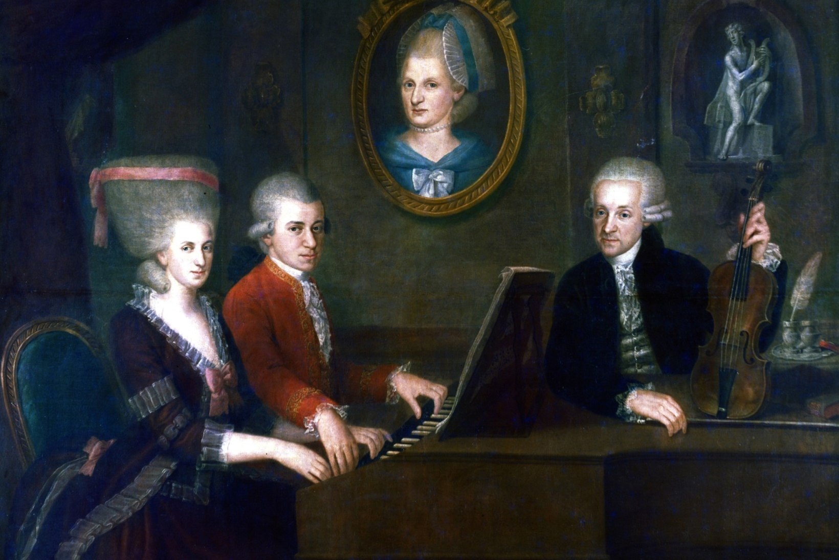 Kas Mozarti varajased teosed komponeeris tema õde?!