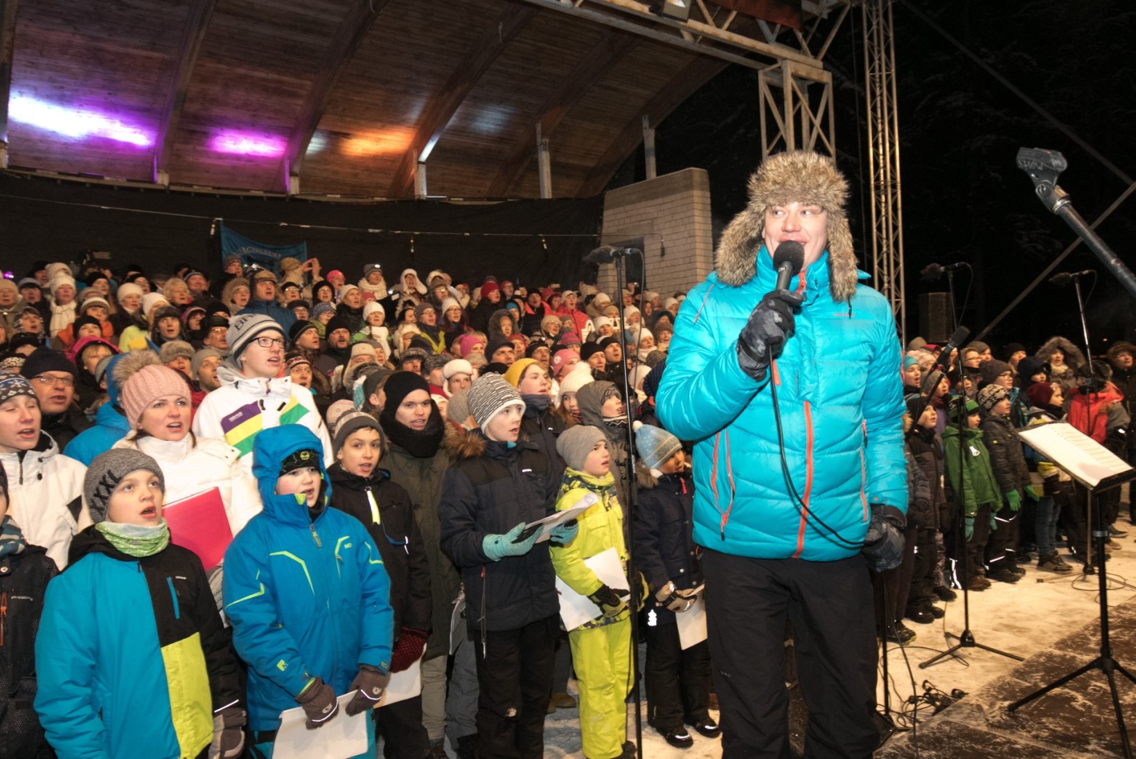 Alen Veziko talvisel öölaulupeol: tundsin, et häälepaelad on jäätunud!