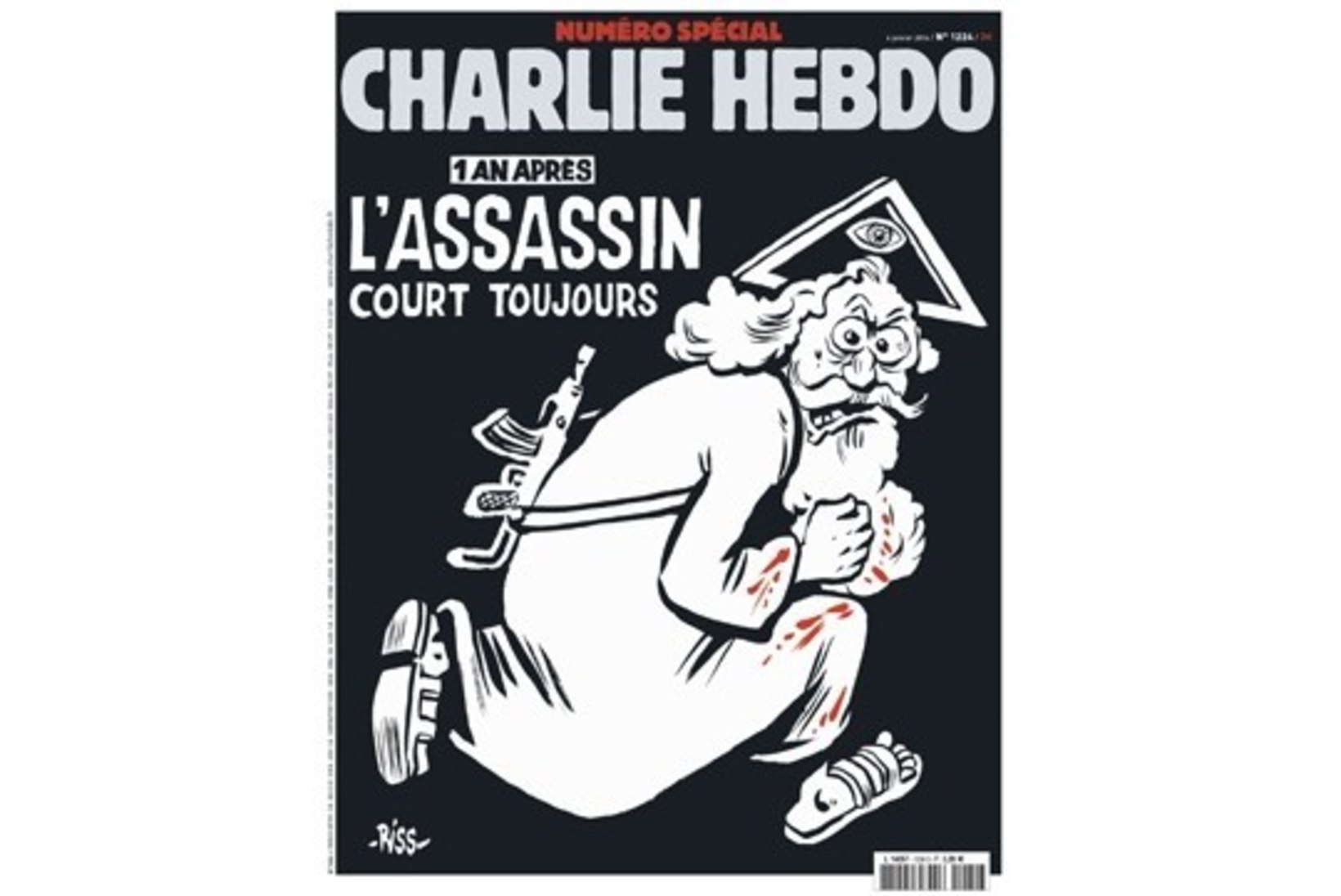 Charlie Hebdo kujutab jumalat terroristina