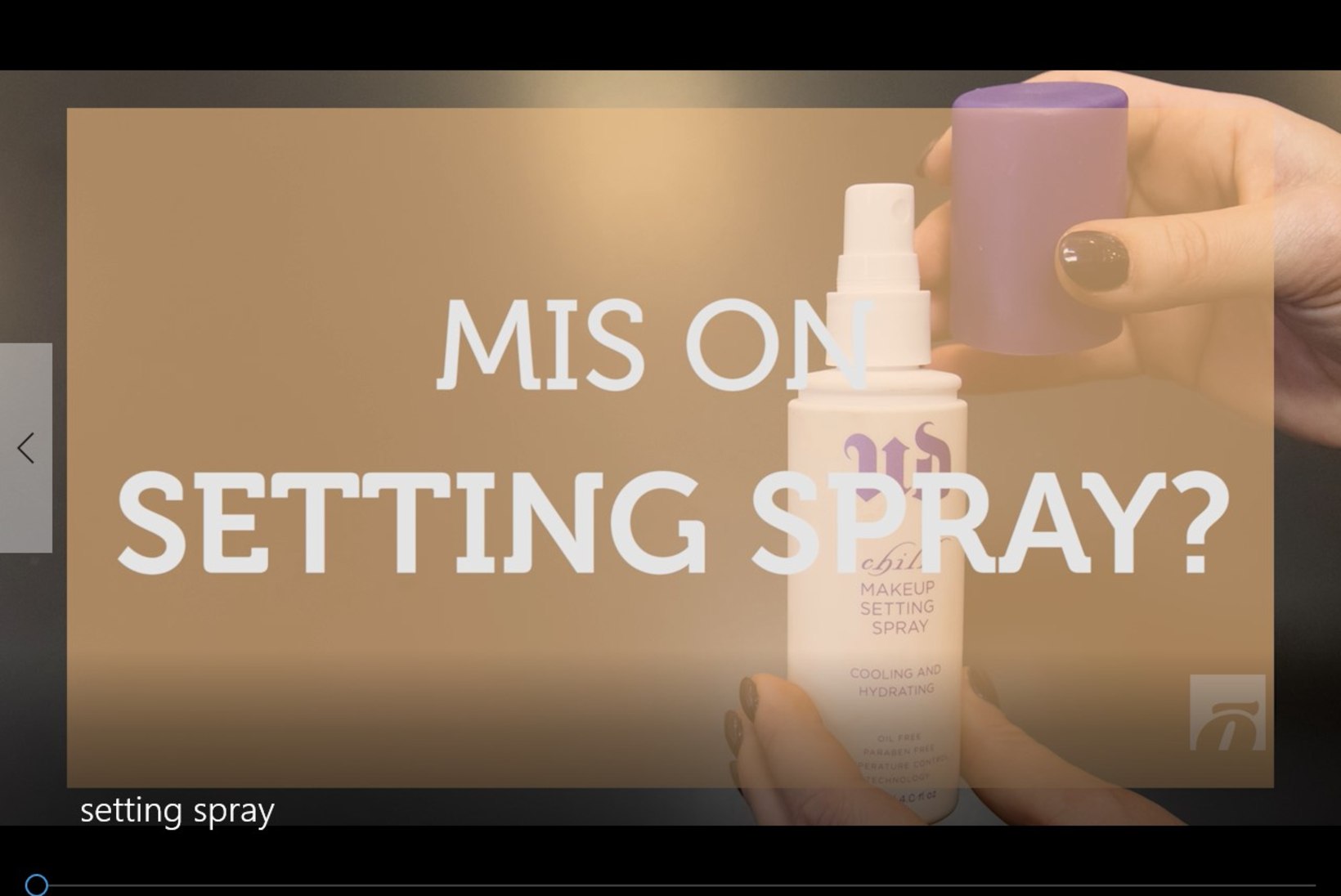 ILUKOOL | Mis asi on setting spray?