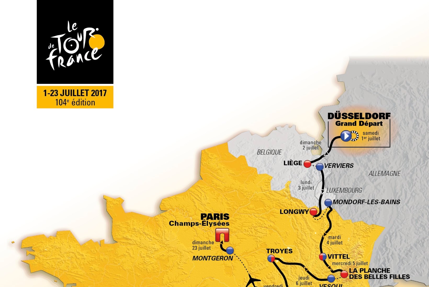 Järgmisel aastal ronivad ratturid Tour de France'il iga Prantsusmaa mäestiku tippu