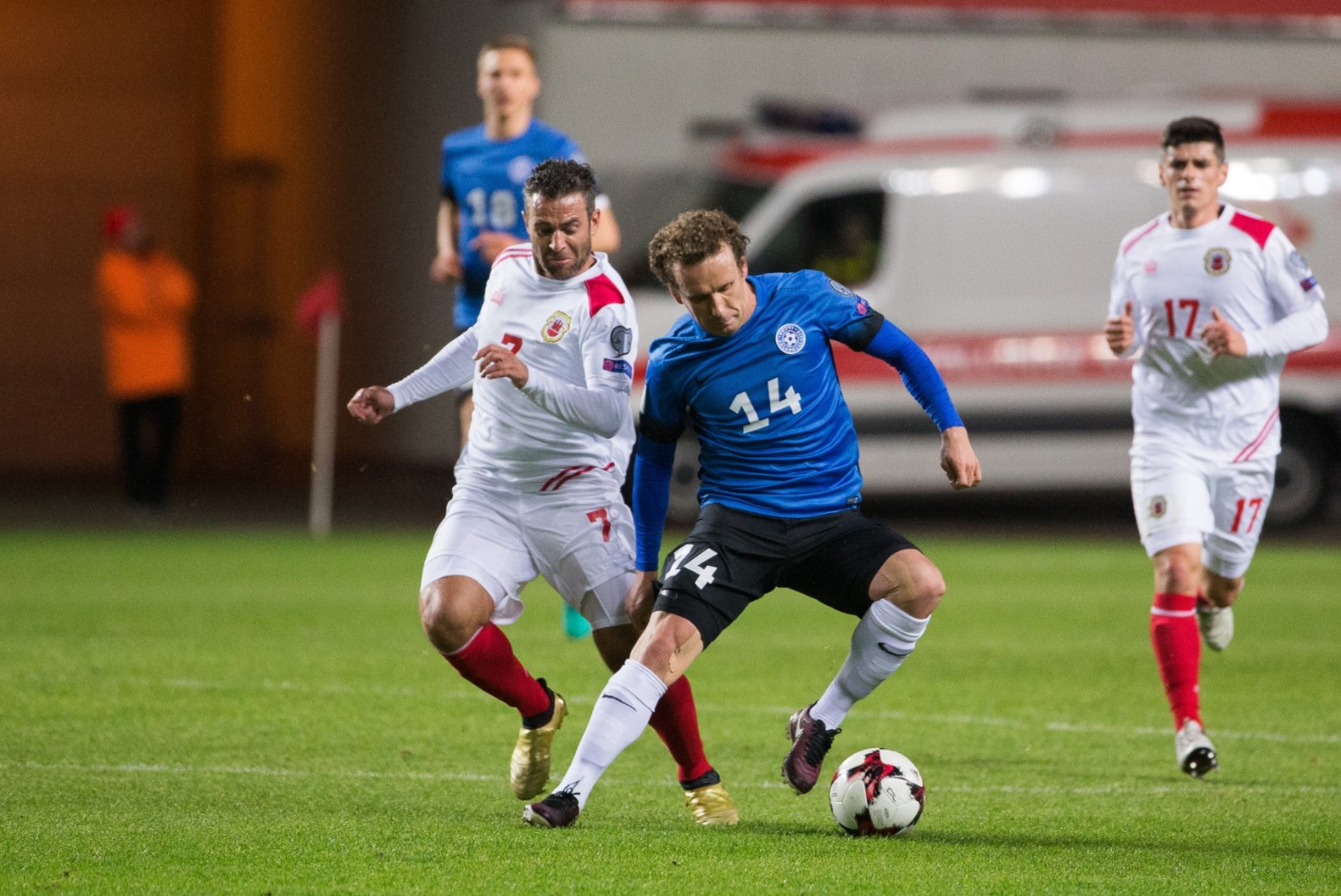 Eesti jalgpallikoondis tõusis uues FIFA edetabelis tagasi maailma 120 parema vutiriigi sekka