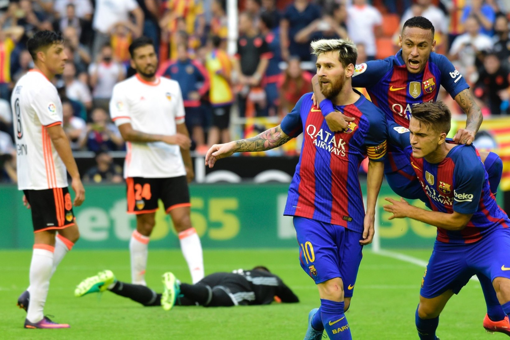 GALERII | Vägevas hoos Messi päästis Barcelonale viimasel hetkel võidu