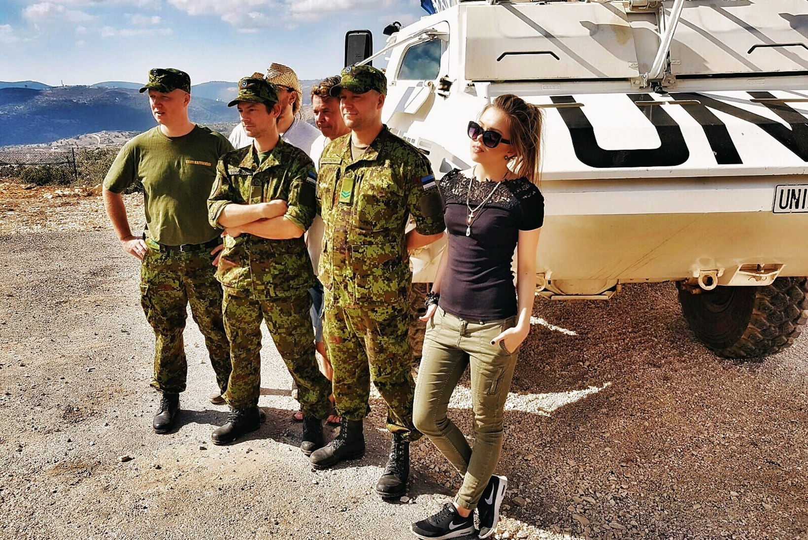 Grete Paia: patrullisin sõduritega Liibanoni kuumuses, raske kuulivest seljas