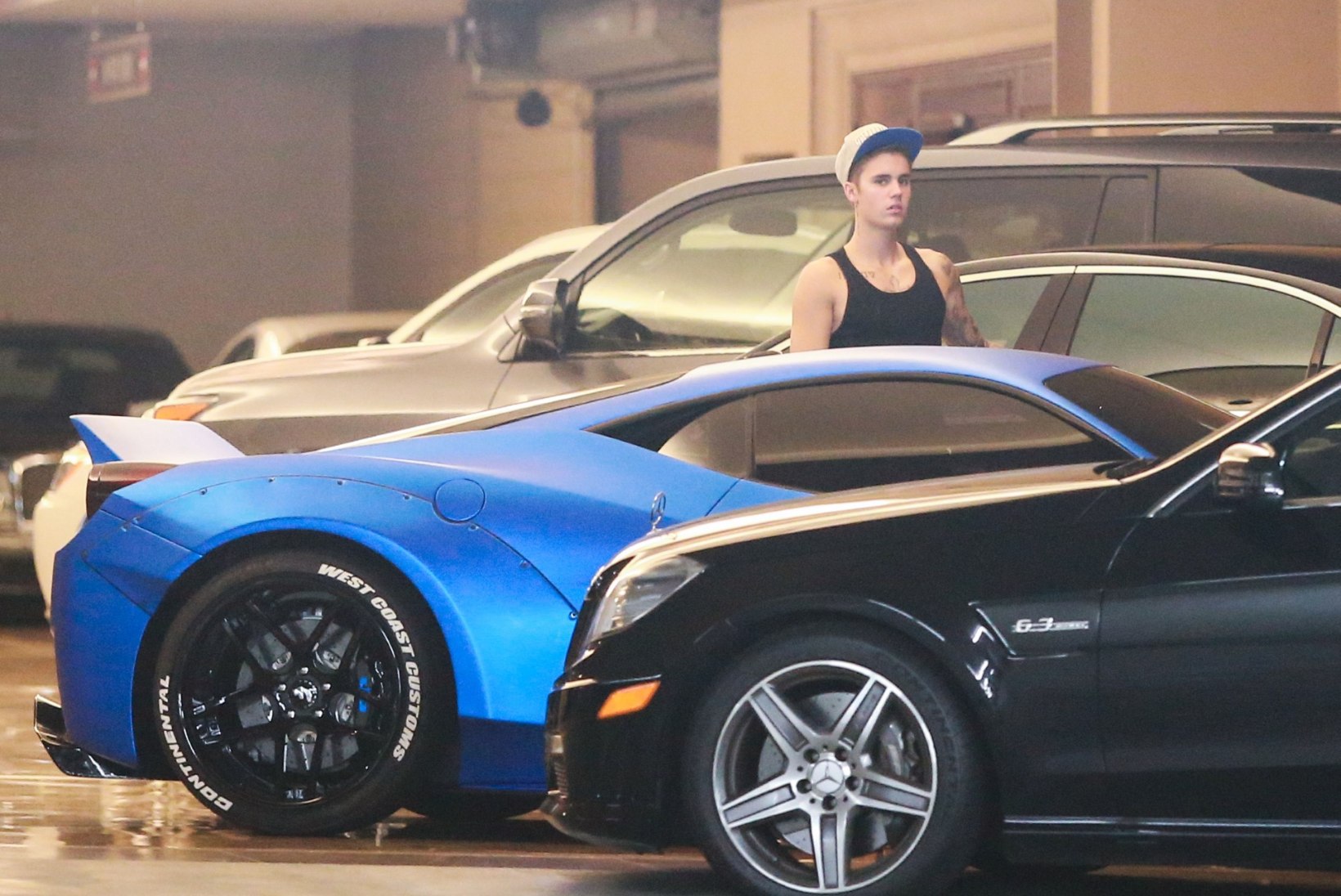 Justin Bieber kaotas vintispäi oma superluks-Ferrari