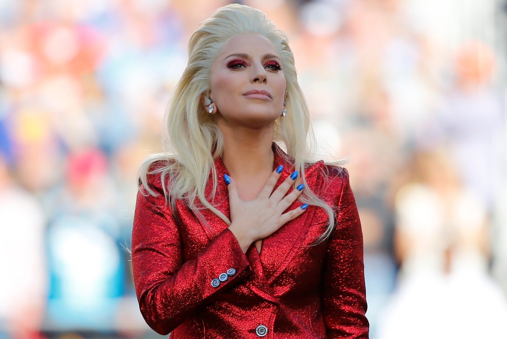 VIDEO | VÕIMAS! Super Bowlil esitas USA hümni Lady Gaga 