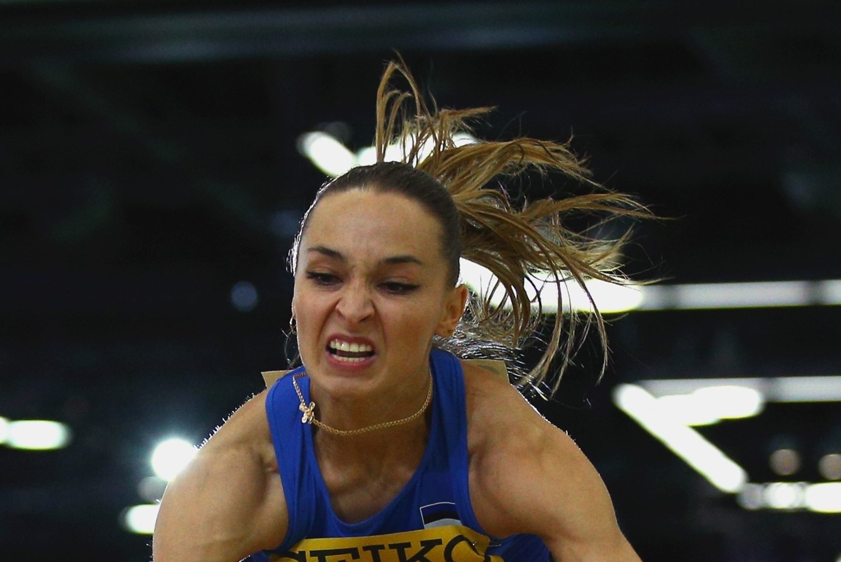 GALERII | Kuueaastase vaheaja järel sise-MMil võistelnud Ksenija Balta sai kõrgetasemelisel võistlusel seitsmenda koha 