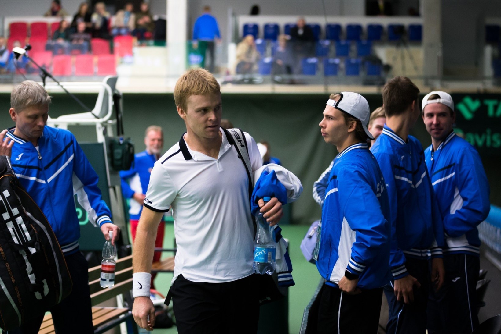 GALERII | Eesti tennisemeeskond alustas kodust Davis Cupi turniiri kindla võiduga