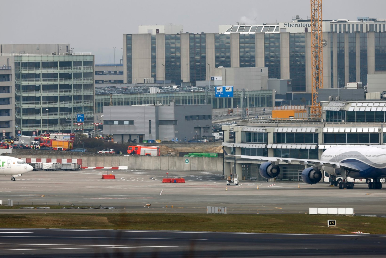 Tallinnast Brüsselisse teel olnud lend suunati Ida-Belgiasse