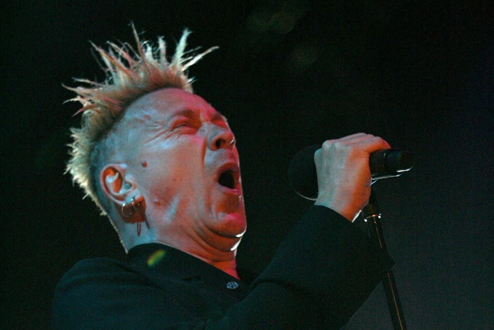 Sex Pistolsi legend Johnny Rotten on pimedaks jäämas