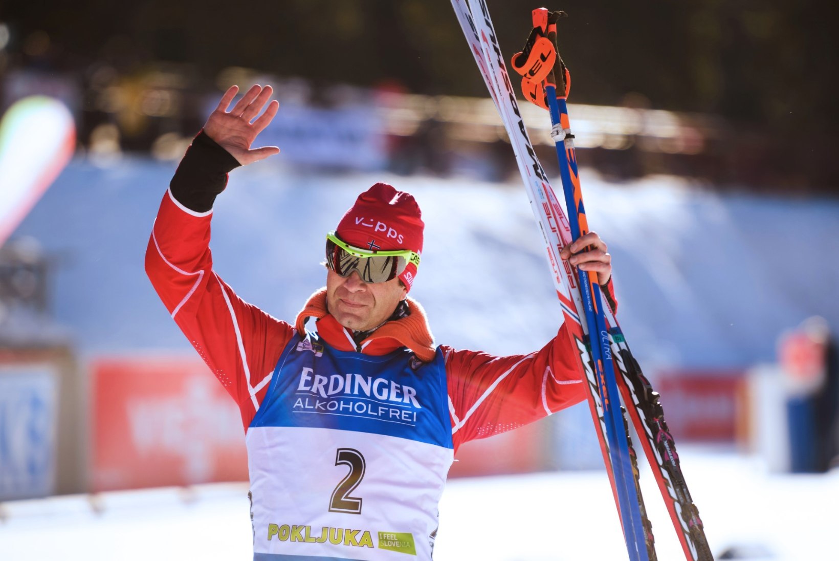 Väsimatu Björndalen võitis karjääri 41. MM-medali, kaks eestlast jälitussõidus