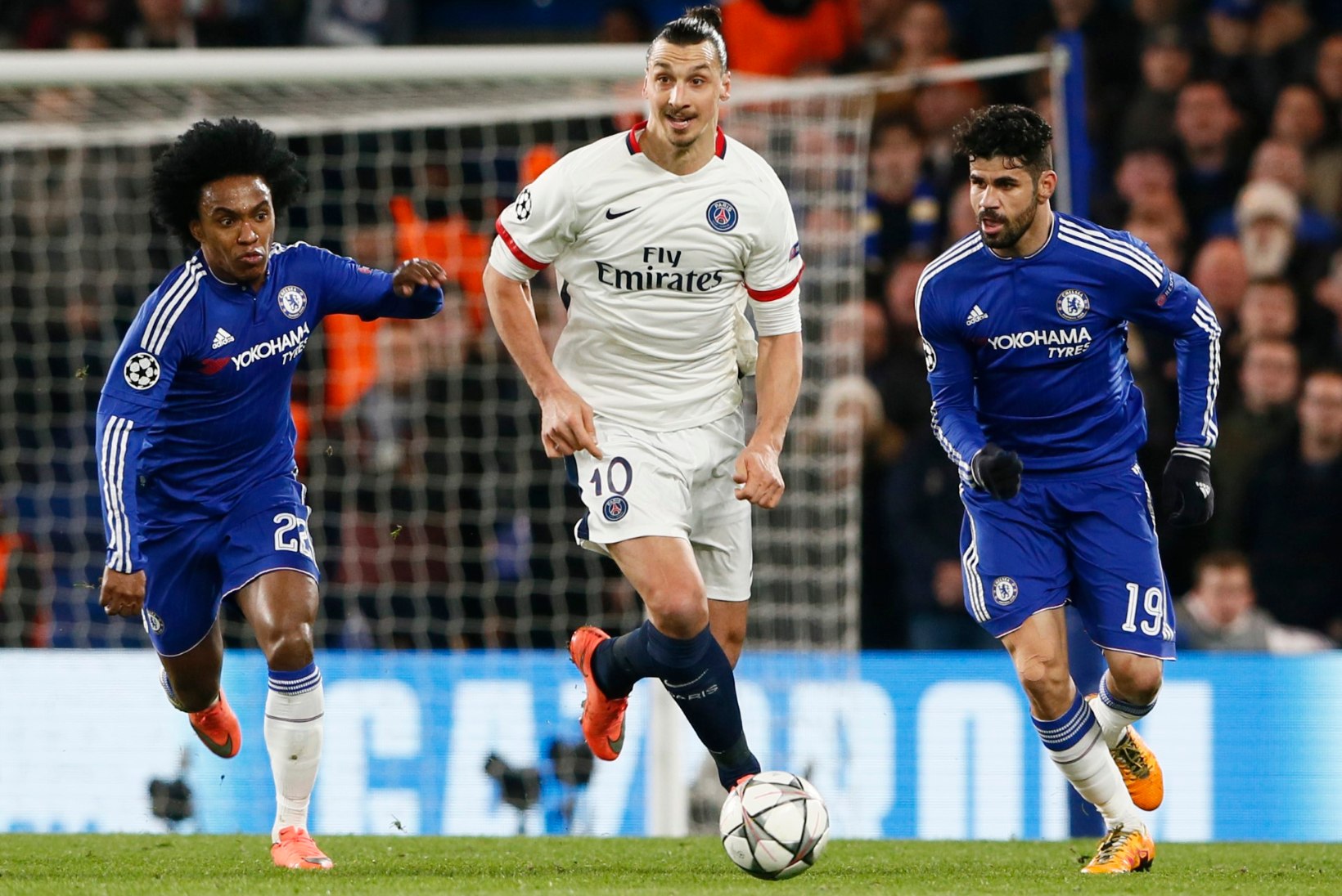 GALERII | PSG andis Chelseale lootust, kuid ilusa tähiseni jõudnud Zlatan tõmbas sellele vee peale