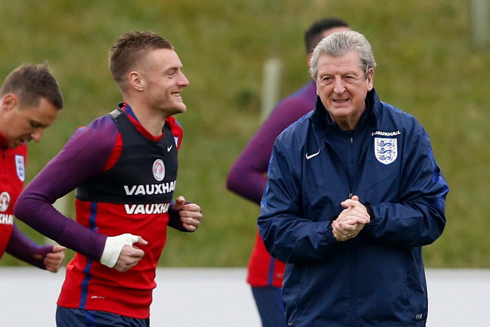Inglismaa peatreener Hodgson kaitses Jamie Vardyt: ta ei "sukeldunud"!