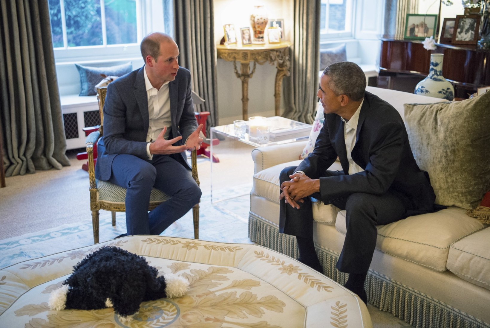 GALERII | Obamad käisid külas prints Williamil ja hertsoginna Catherine´il