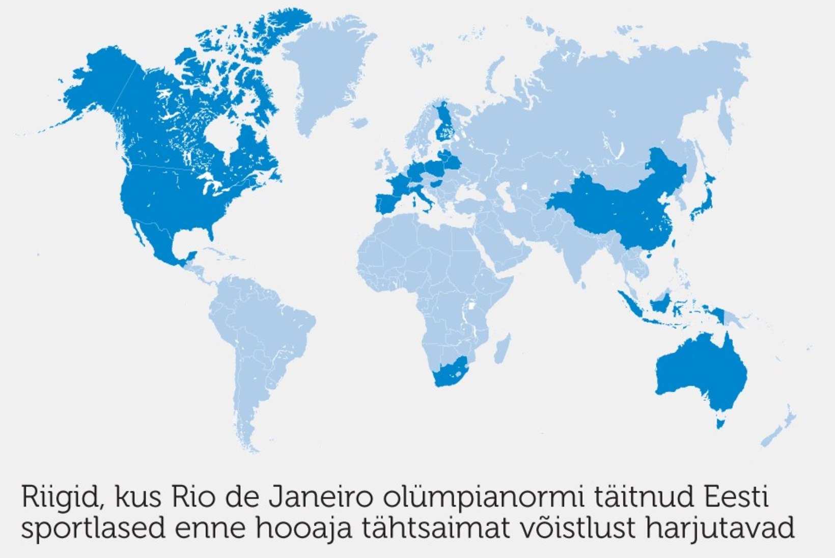 100 päeva olümpiani: Rio mängudeks valmistuvad Eesti sportlased reisivad nagu rändlinnud