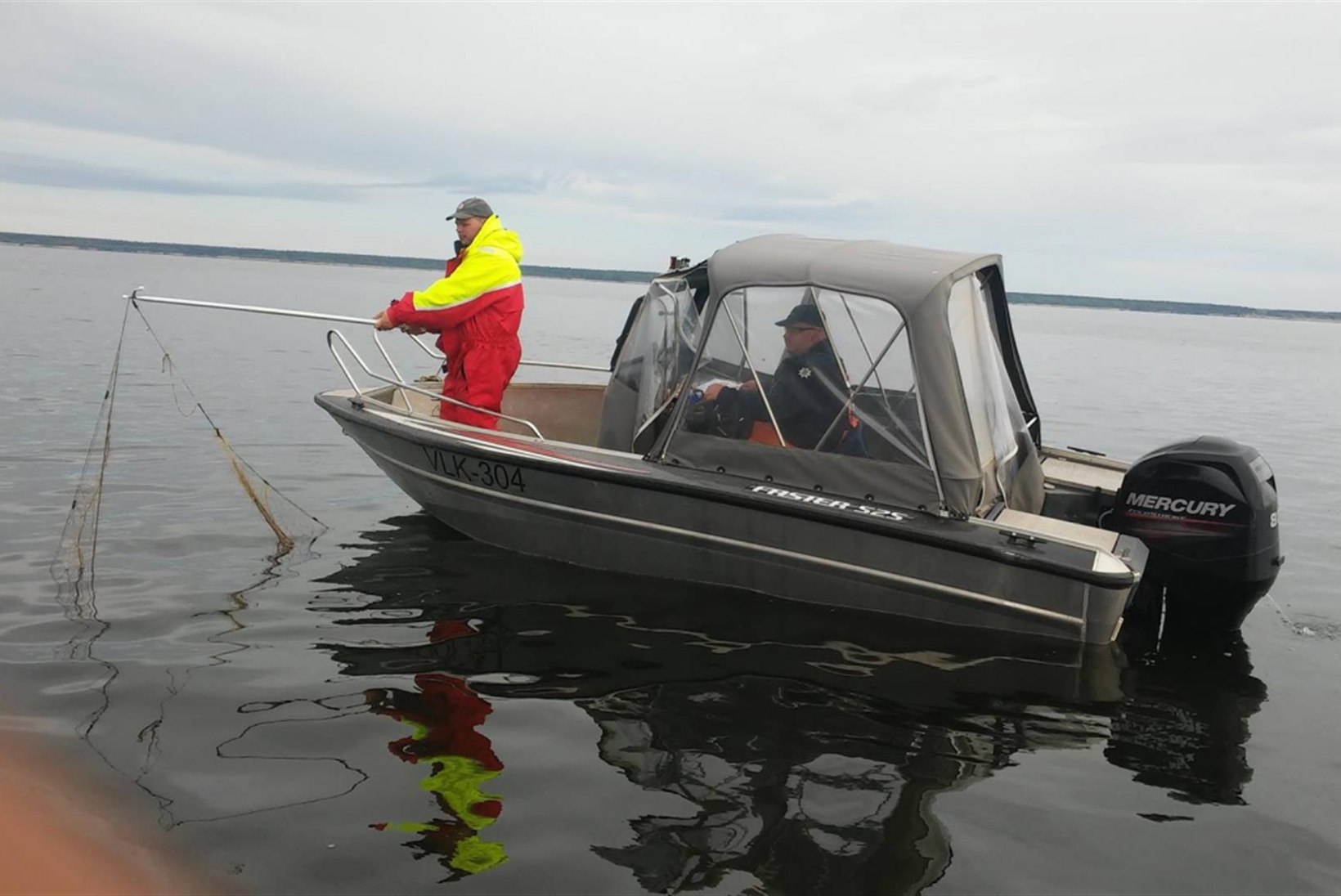 Peipsi järve põhjaosast tragiti välja üle 200 võrgu