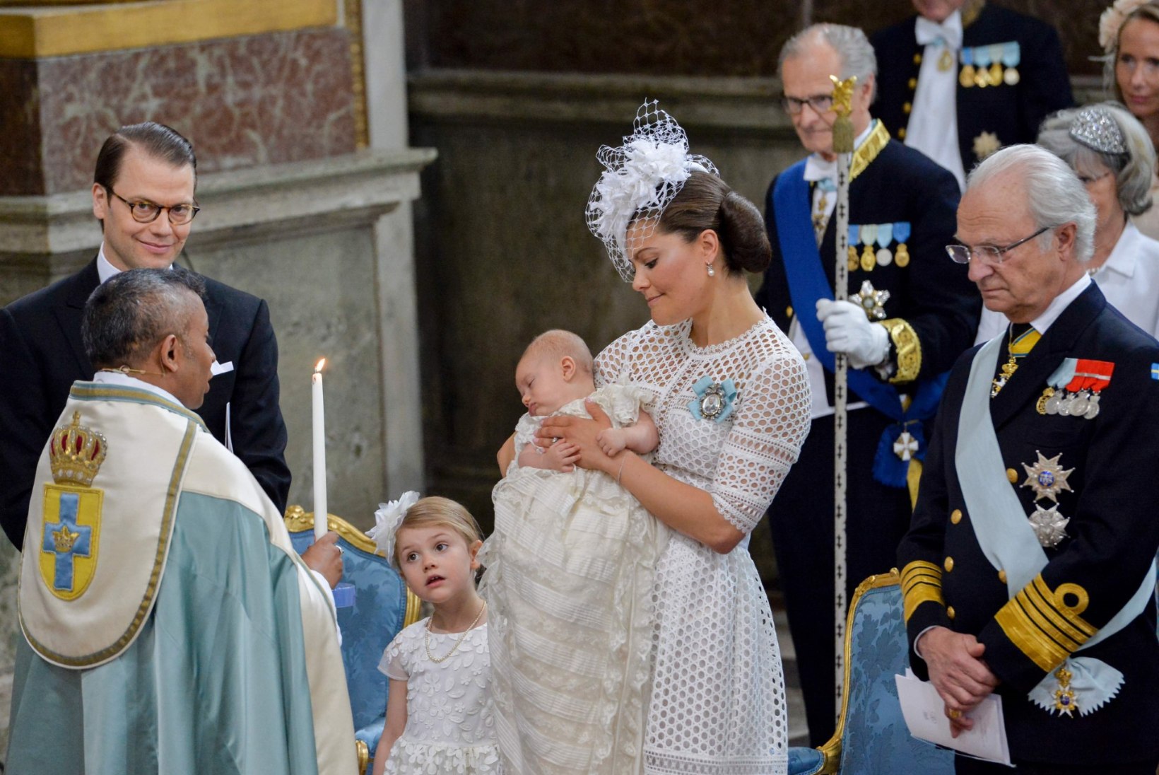 GALERII | Stockholmis ristiti prints Oscar, kohal kogu kuningapere