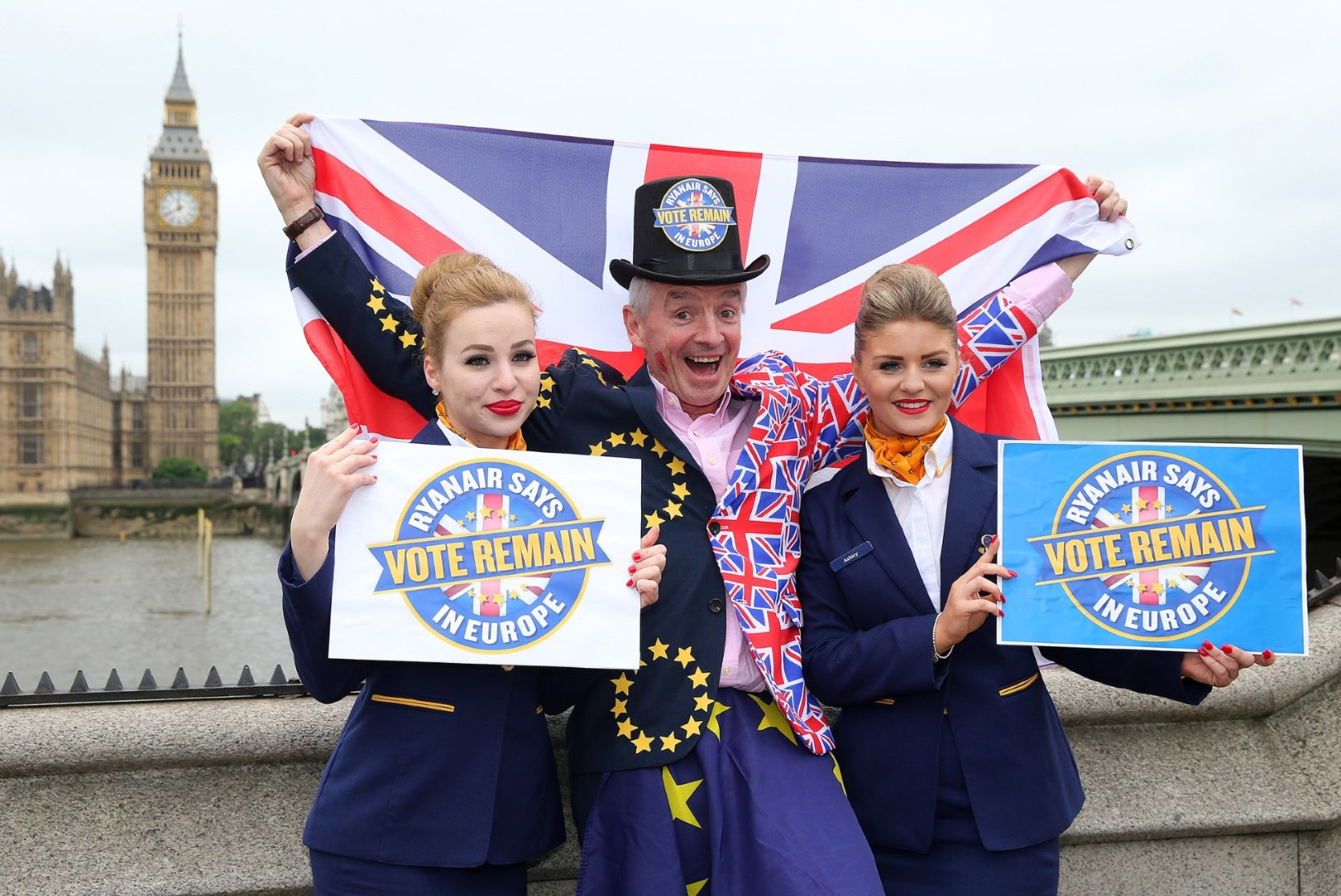 FOTOD | Pullivend O'Leary: britid, jääge Euroopa Liitu!