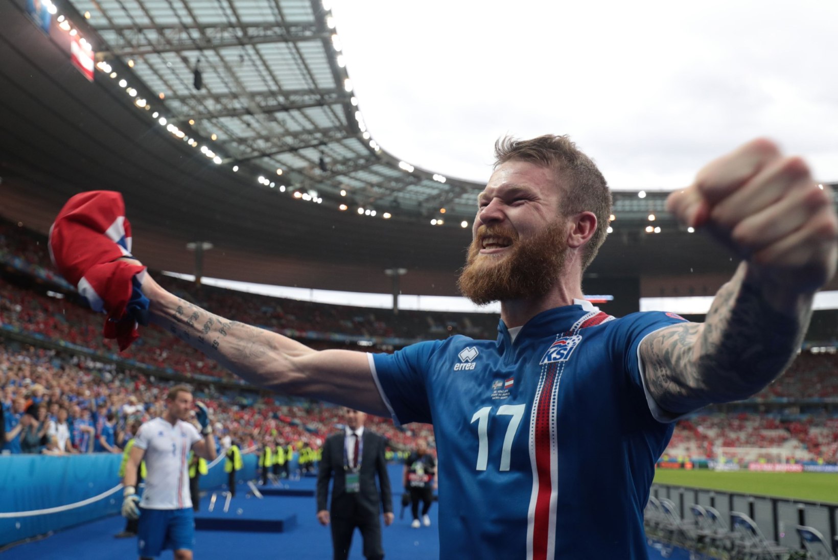 Islandi kapten: meie edu tugineb Islandi hullumeelsusele