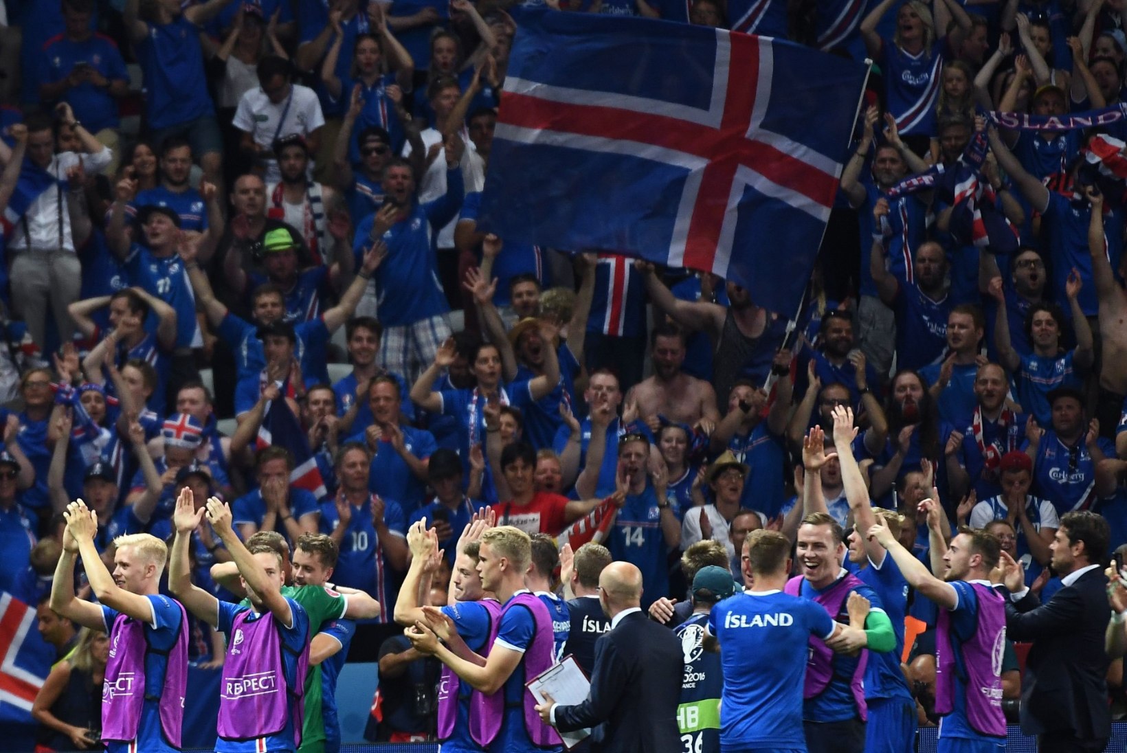 MEEST SÕNAST: Olümpiavõitja andis Islandi EM-tiitli nimel vahva lubaduse