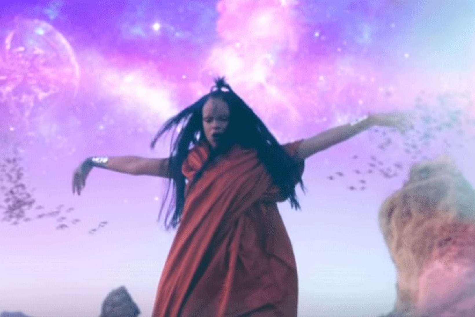 VAATA | Siin on Rihanna verivärske ning müstiline video "Sledgehammer"