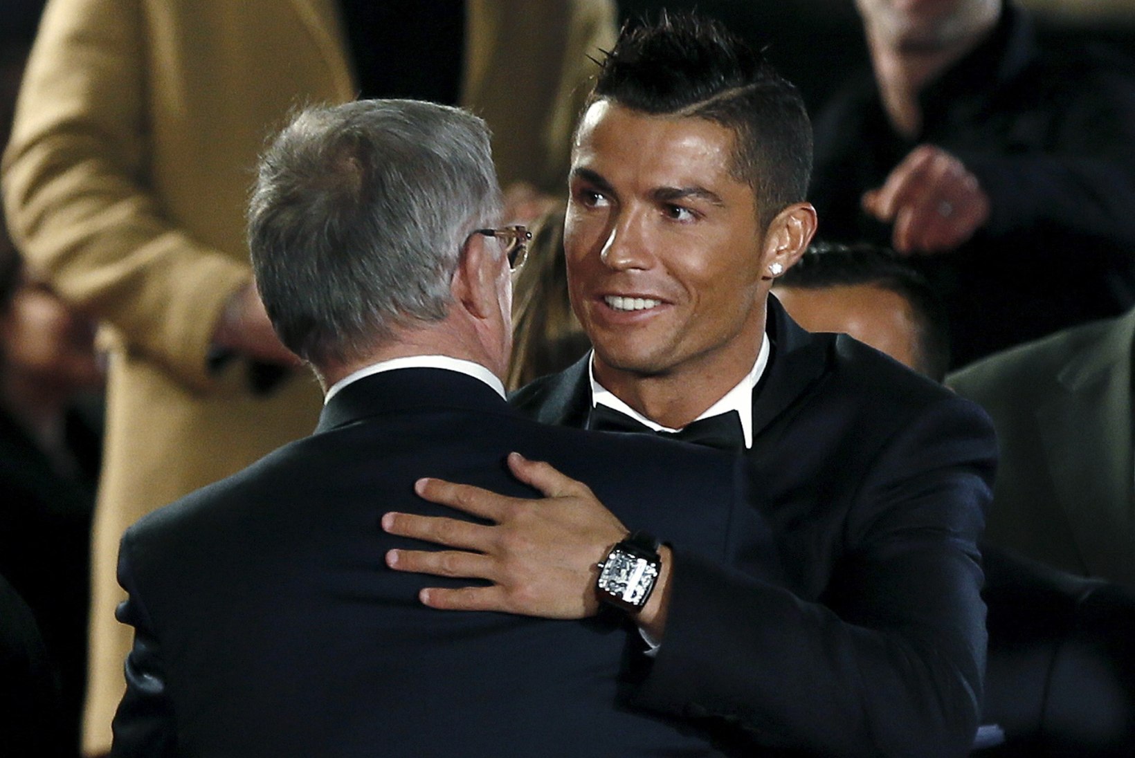 VIDEO | Sir Alex Ferguson kallistas EMi tiitli puhul Nanid ja Cristiano Ronaldot