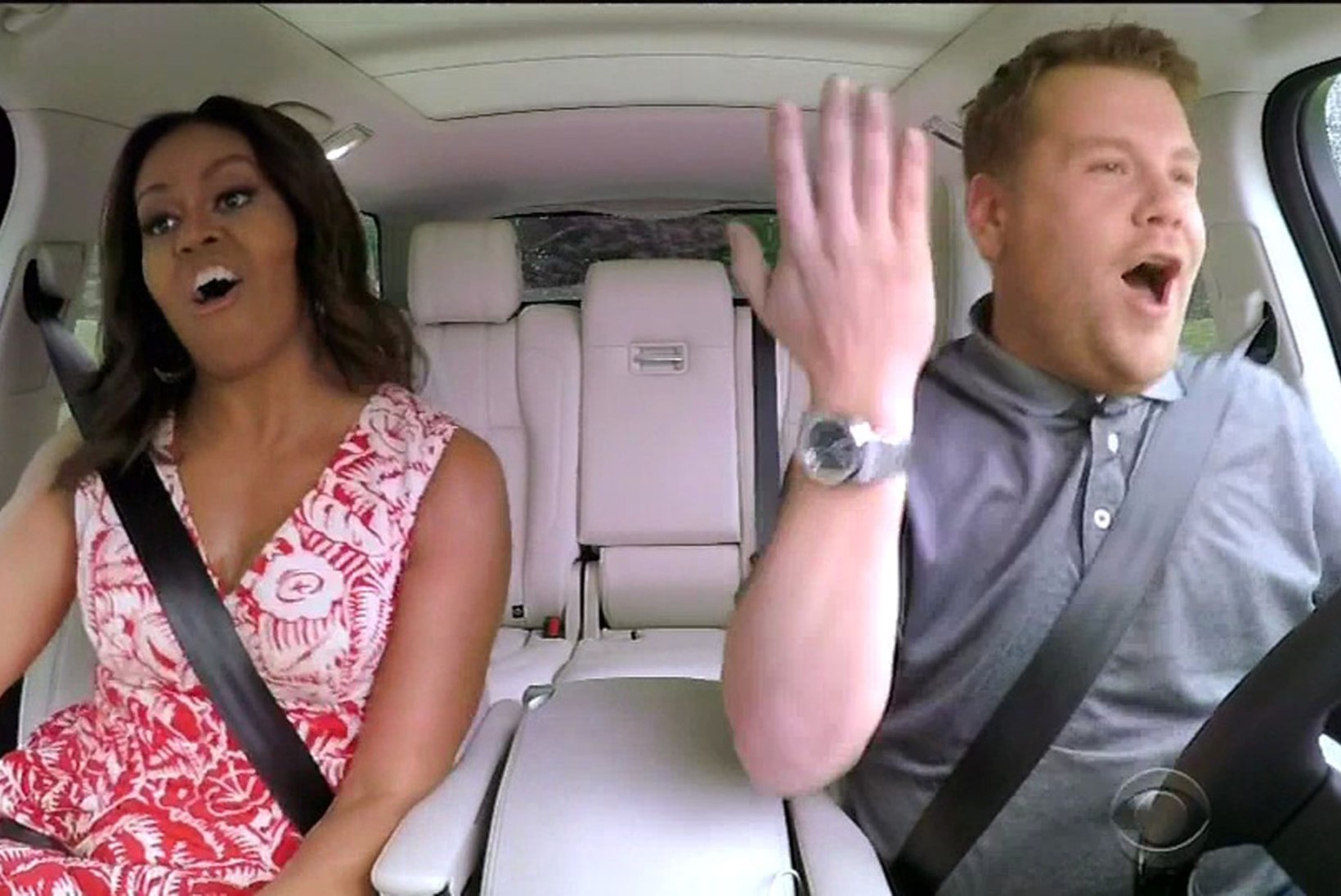 VIDEO! Vaata, kuidas Michelle Obama autos tantsib ja karaoket laulab!