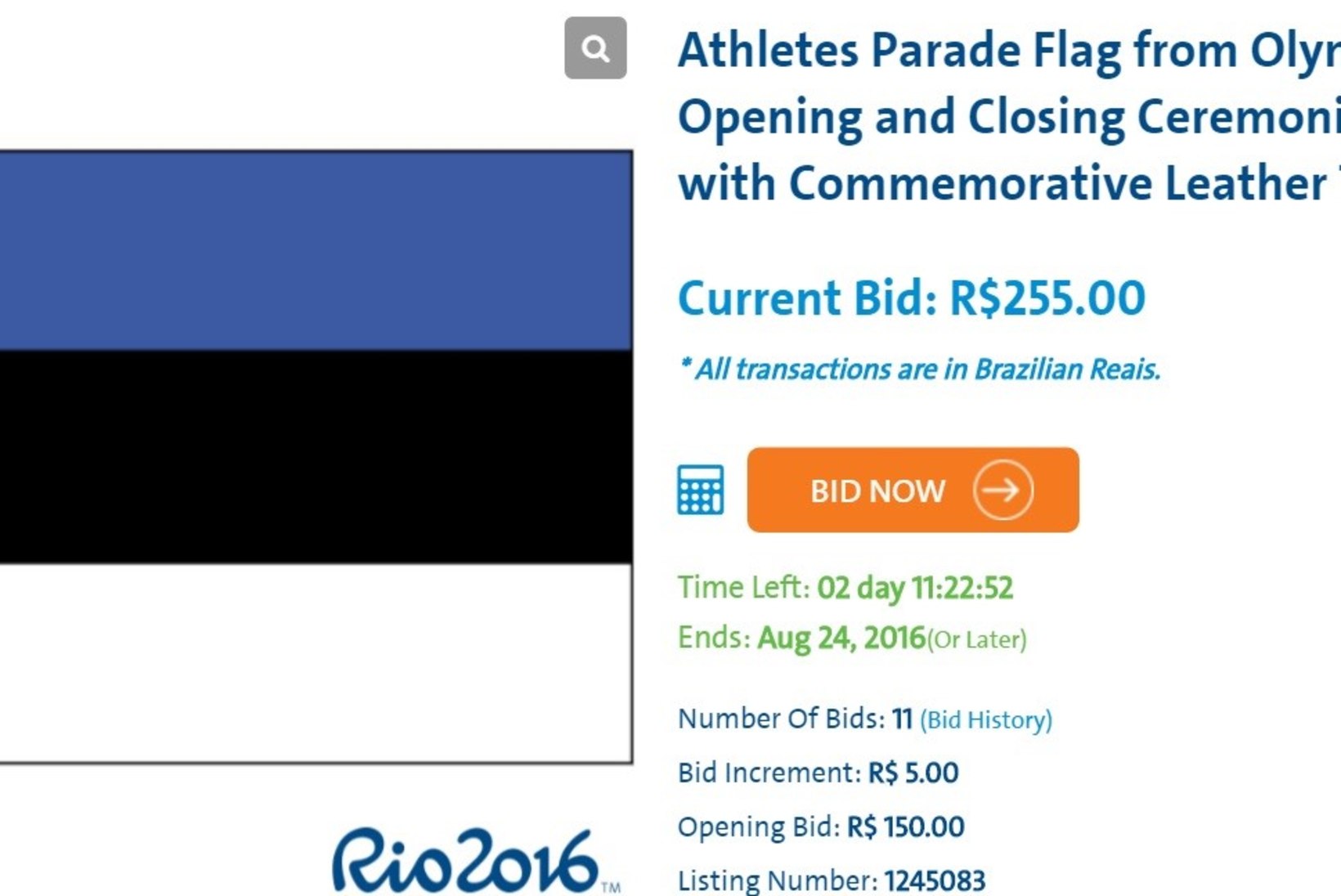 ÕL RIOS | Olümpiamängude nännioksjon: eestlased saavad soetada Rammo võimsalt lehvitatud lipu, hitiks olümpiatõrvikud