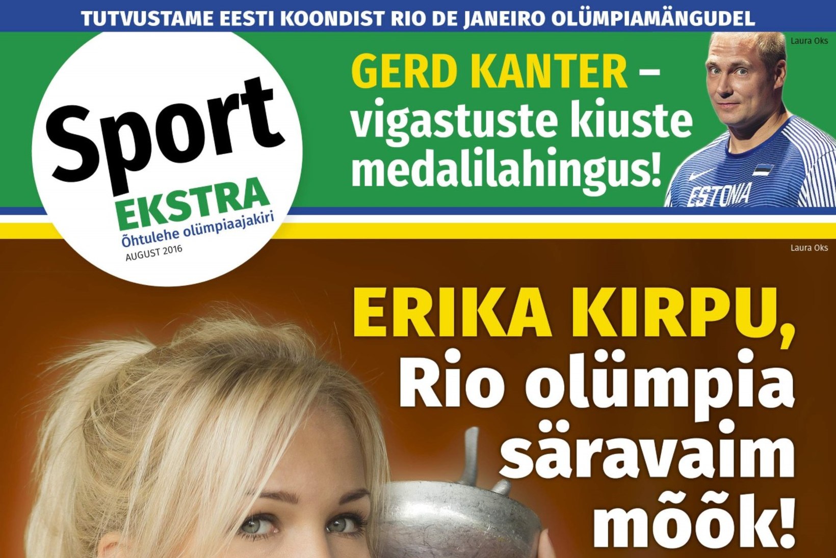 GALERII | Kauni vehkleja Erika Kirpu eksklusiivne fotosessioon ajakirjale "Sport-Ekstra"!