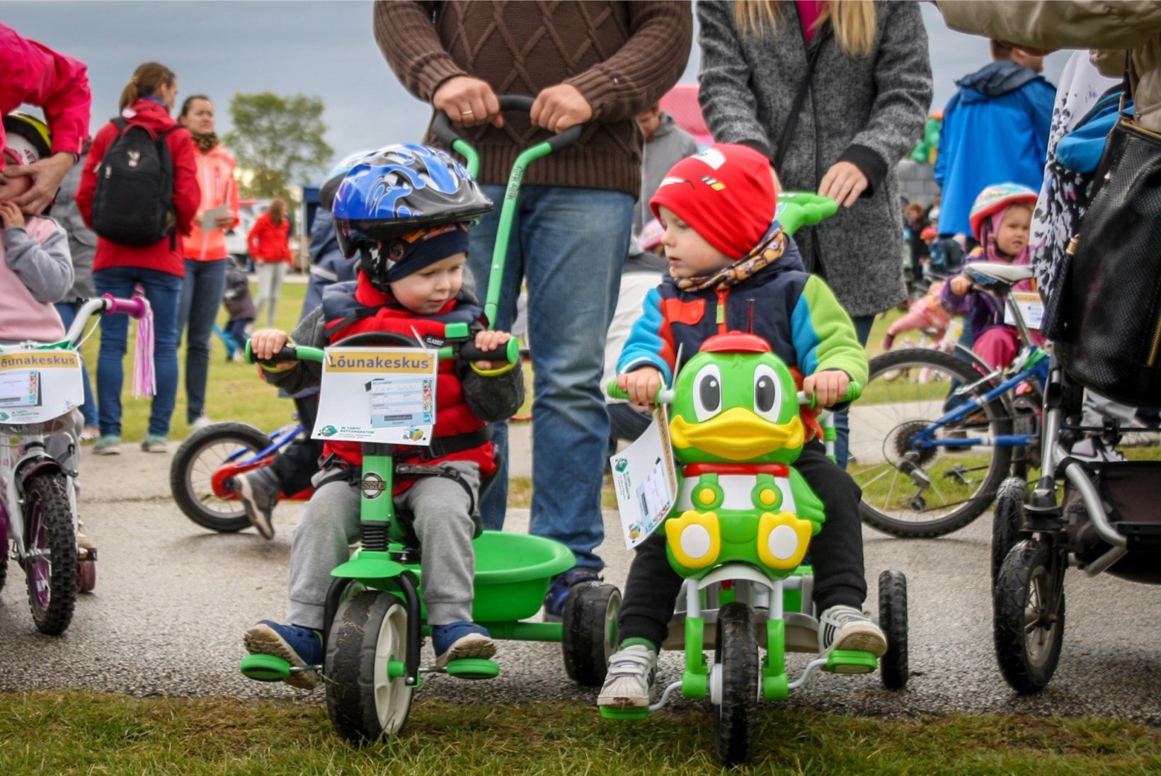 GALERII | Väga palju armsaid pilte rattamaratoni lastesõidust!