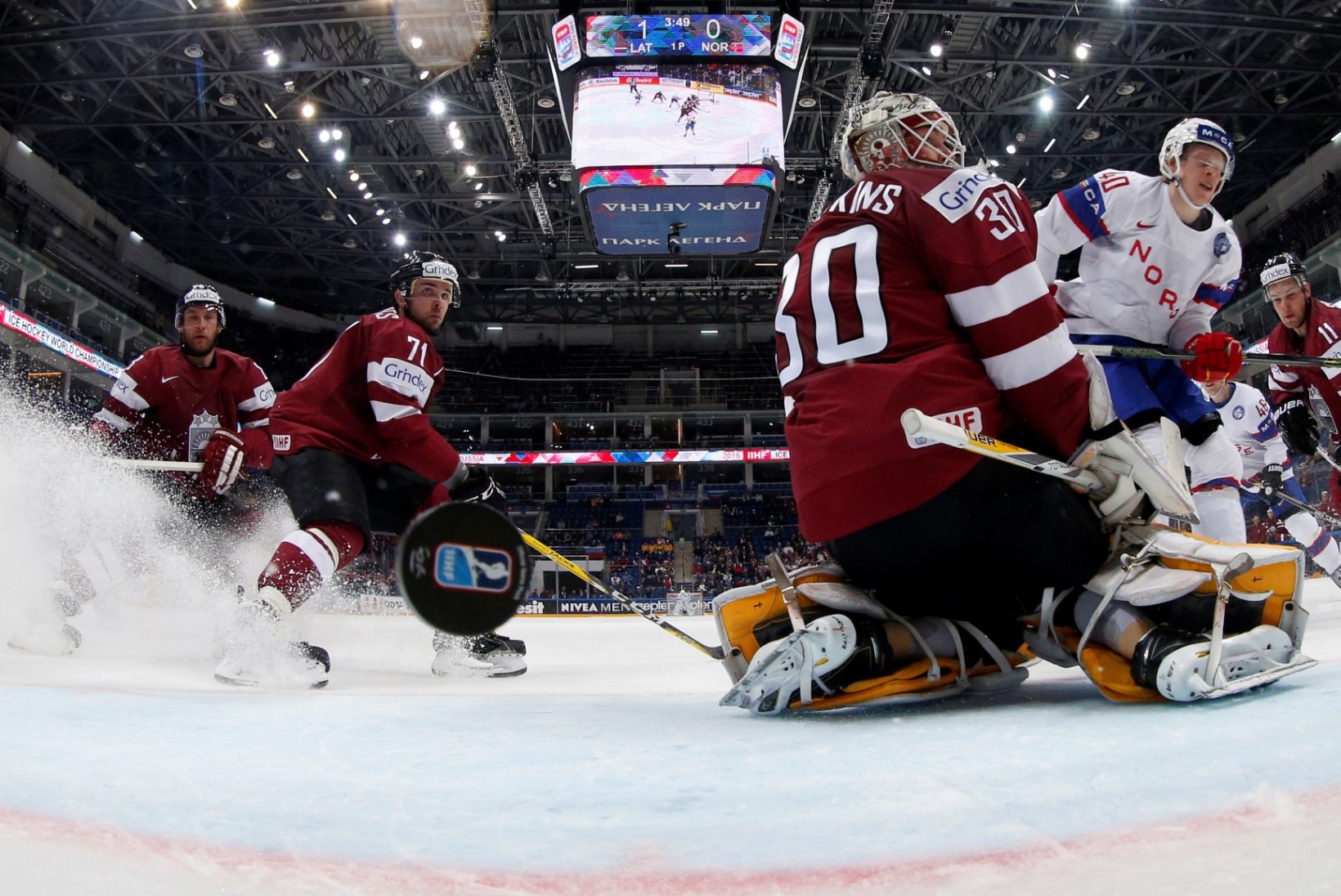 Läti võitles südilt, kuid jäi esimesena olümpiamängude hokiturniiri ukse taha