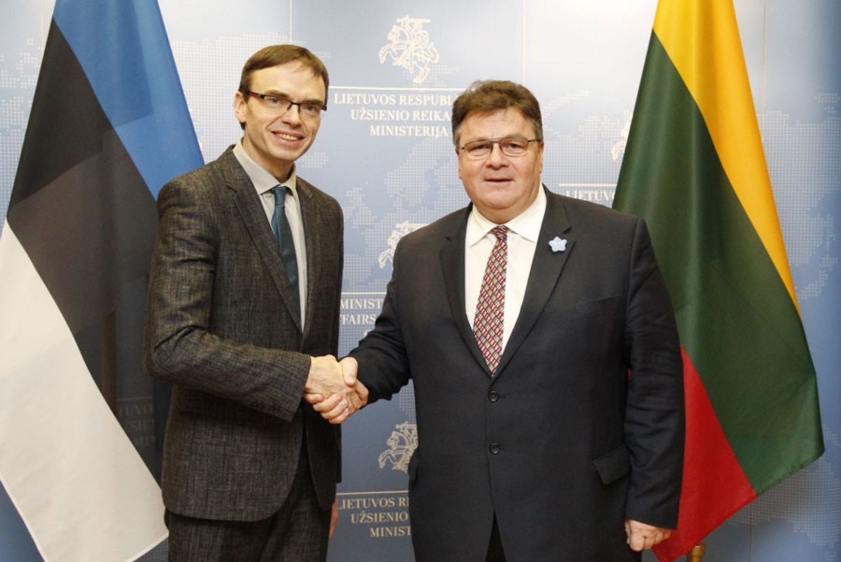 FOTOUUDIS | Välisminister Mikser kohtus Leedu välisministri Linkevičiusega