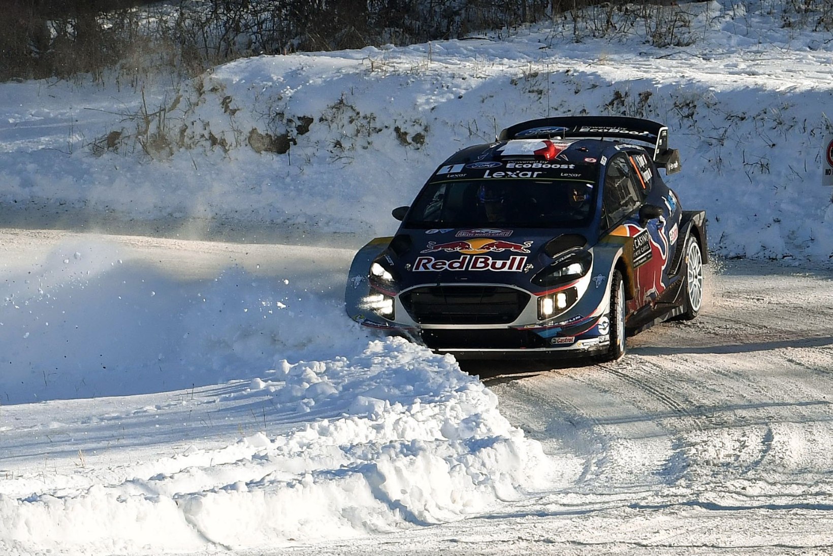 VIDEO | Kraavi sõitnud WRC valitsev maailmameister kaotas hulgaliselt sekundeid ning võis sellega minetada Monte Carlo ralli võiduvõimalused