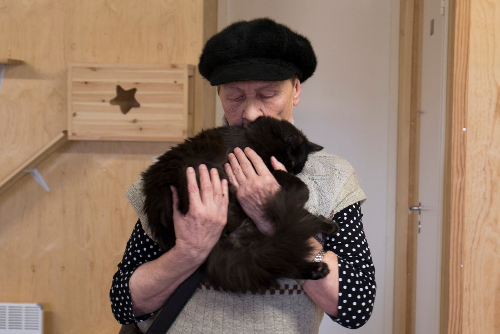 SÜDAMLIK VIDEO | Vanaproua otsis varjupaigast kassi, kes tema pisikesse tuppa rõõmu tooks