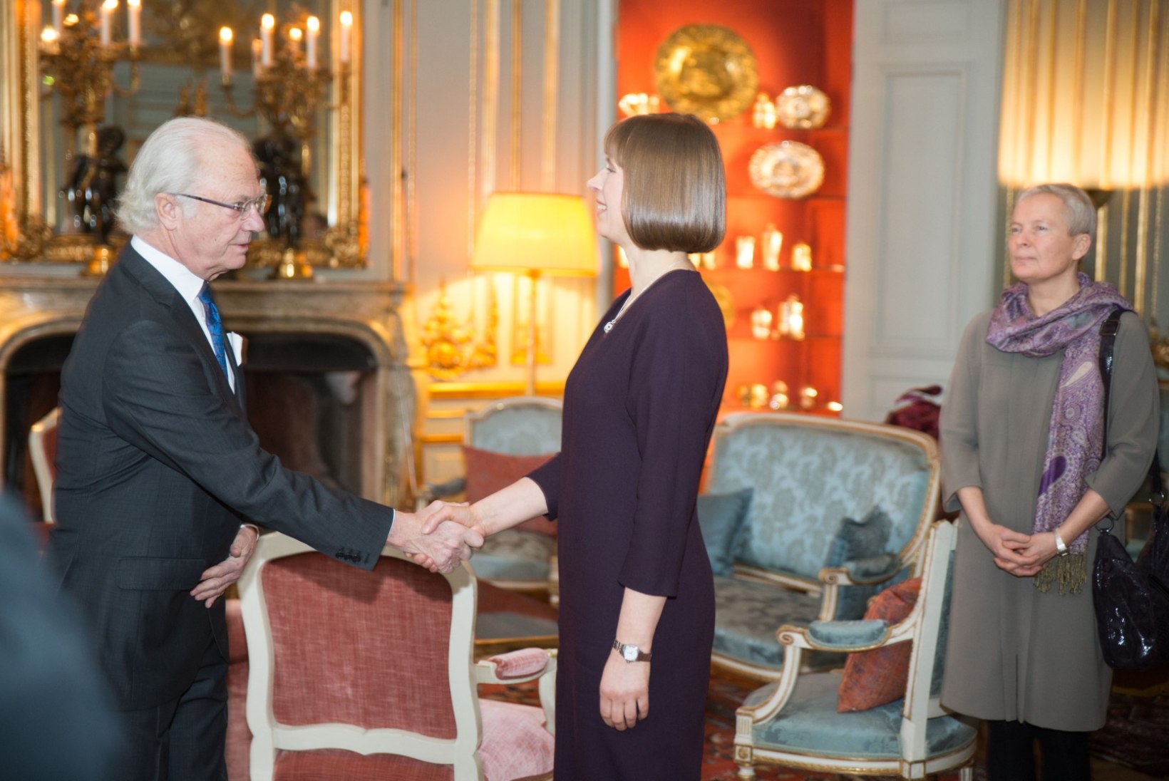 FOTOUUDIS | President Kaljulaid kohtus Rootsi kuningaga