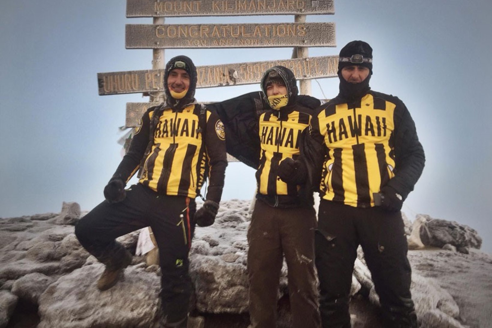 Eesti mehed vallutasid Kilimanjaro