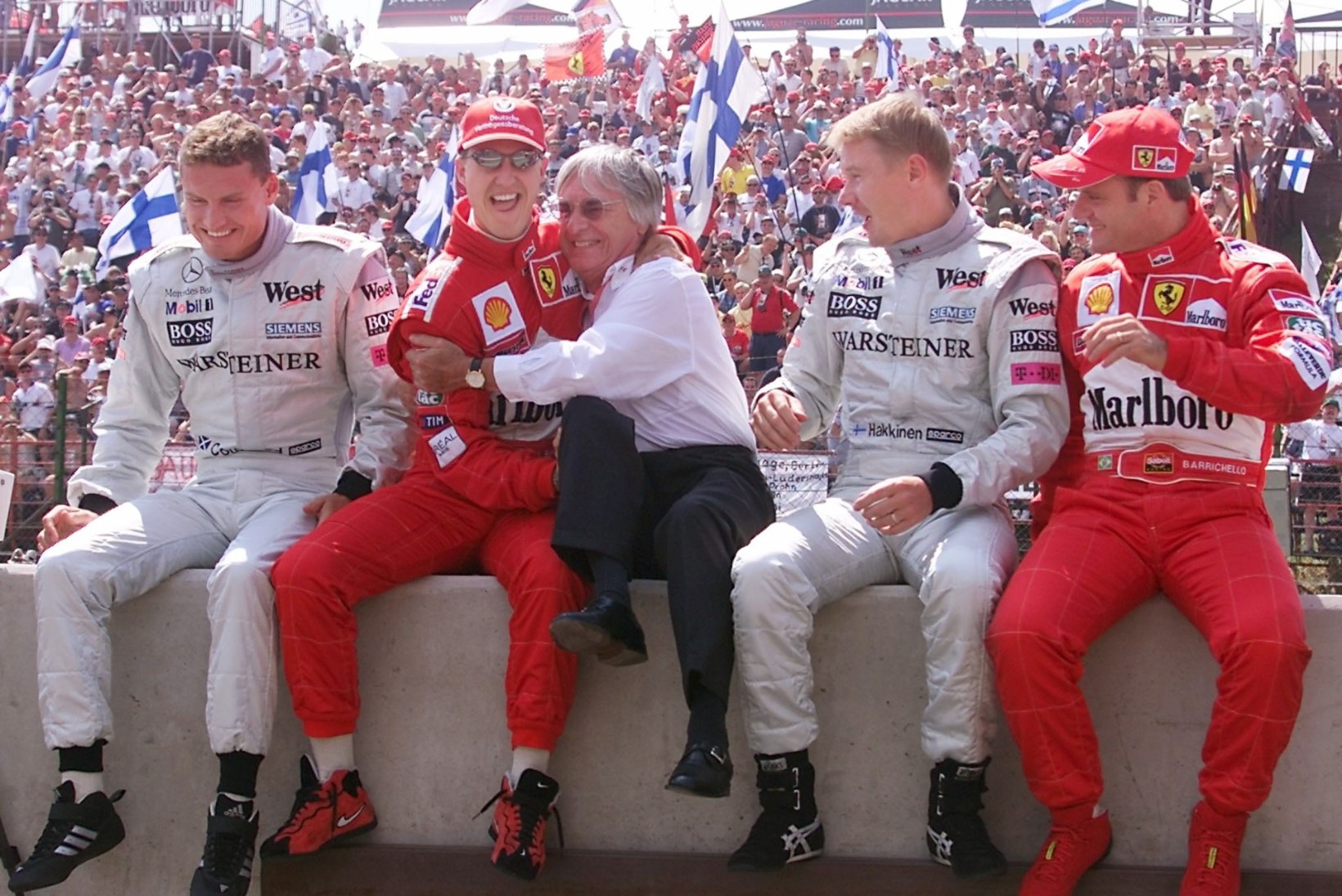 Michael Schumacheri kõva konkurent Häkkinen: ta on suurepärane inimene