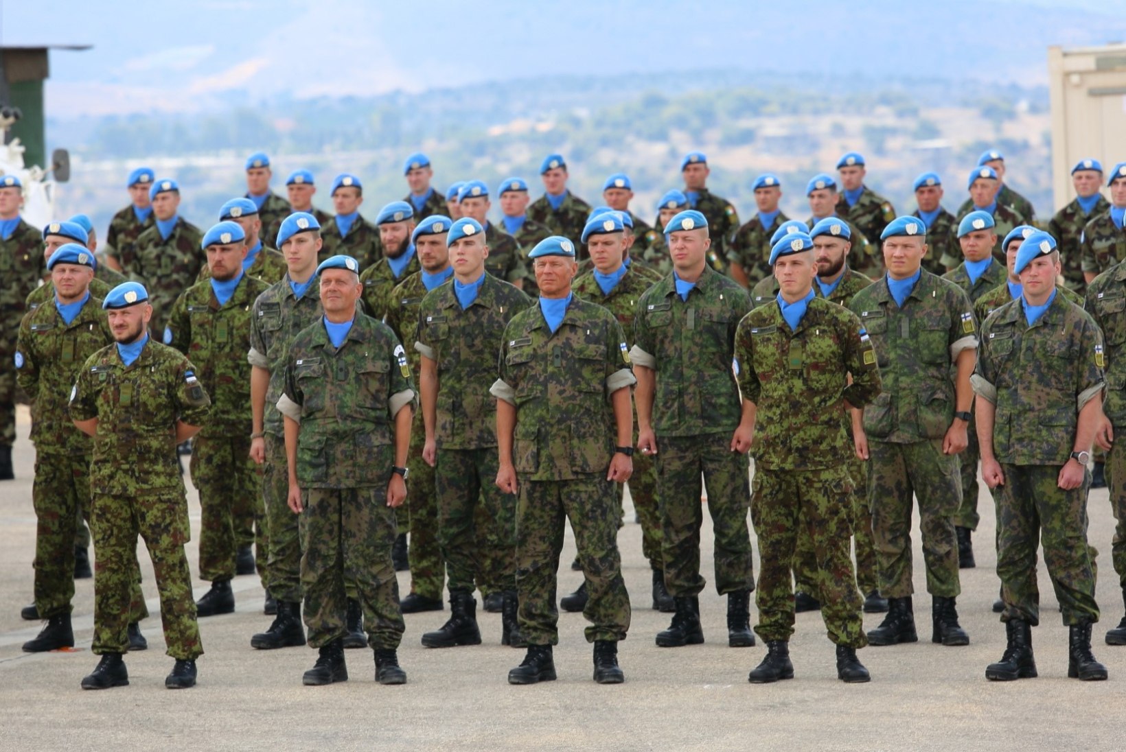 FOTOD | Eesti rahuvalvajad Liibanonis said ÜRO missioonimedalid
