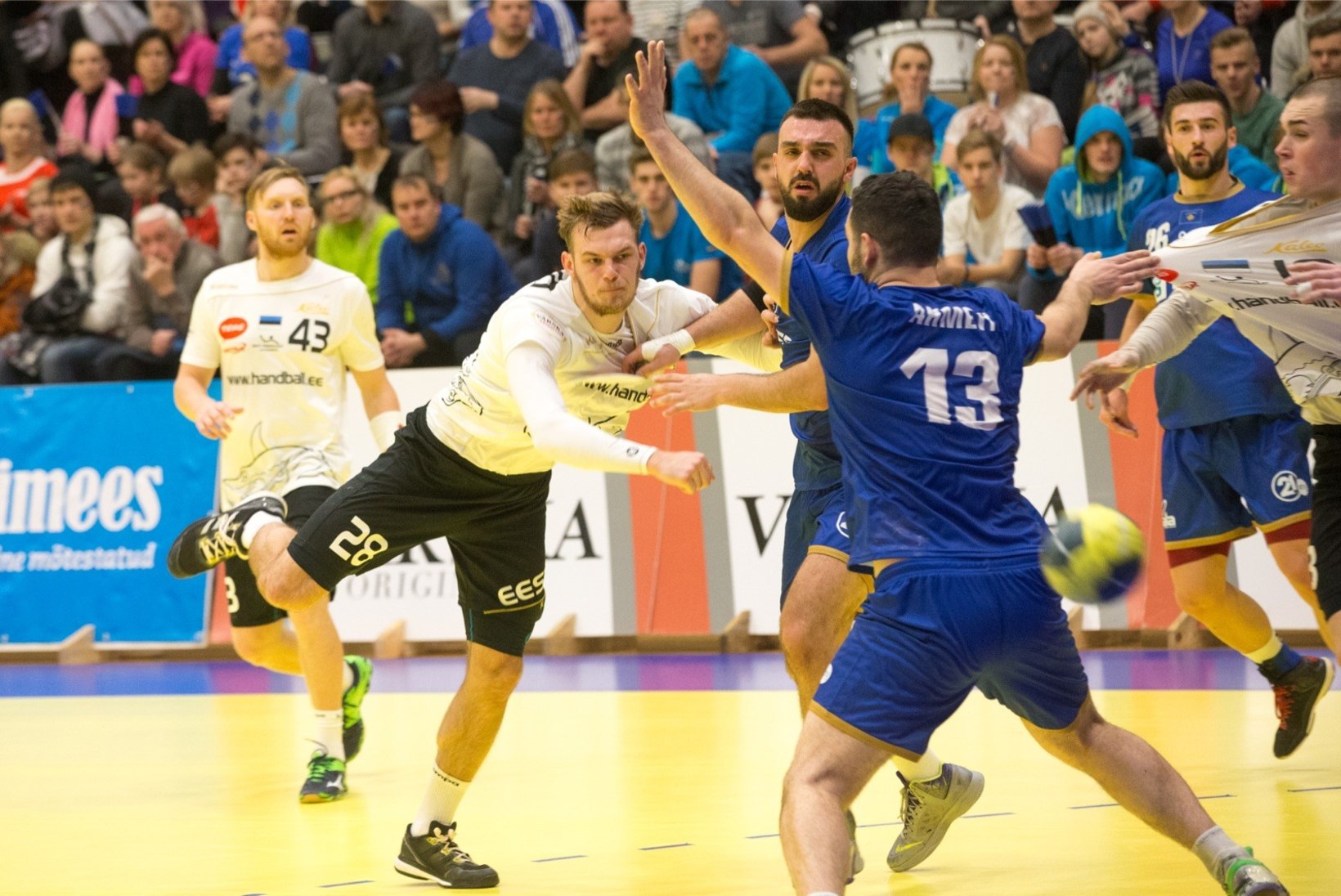 Eesti käsipallikoondisesse saabub 18 mängijat 8 riigi 14 klubist