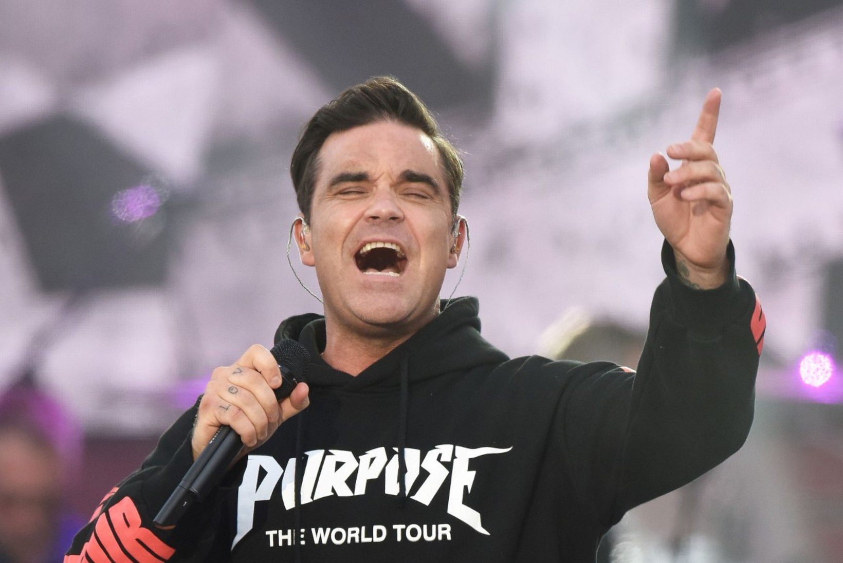 Robbie Williams tunnistab, et ta viidi intensiivraviosakonda